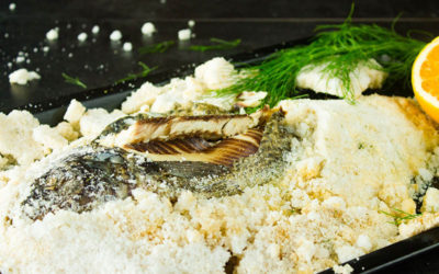 Salt Crusted Whole Baked Bream
