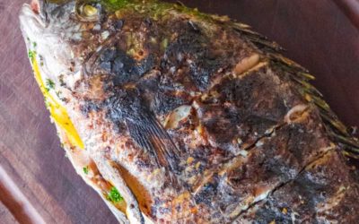 Grilled Whole Tilapia with Baby Potatoes