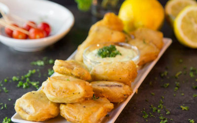 Crispy Battered Fish with a Tartar Sauce