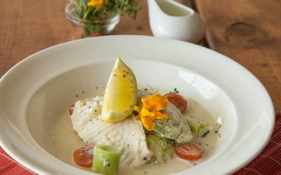 Poached Tilapia